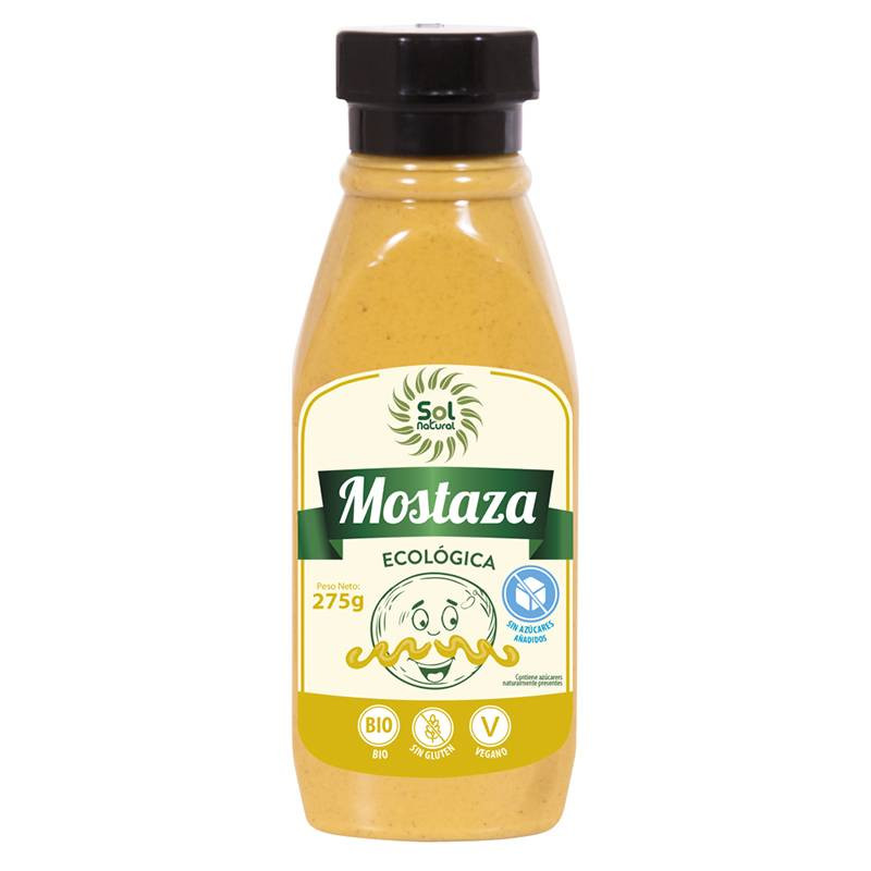 Mostaza Bio 275g