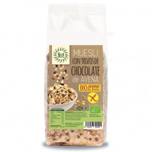 Muesli Avena Chocolate Bio S/G 425g