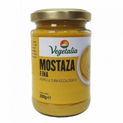 Mostaza Fina Vidrio Bio 200g Mostaza Fina Vidrio Bio 200g