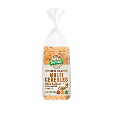 Pan Molde Trigo Espelta Multicereales 400g - Biocop Pan Molde Trigo Espelta Multicereales 400g - Biocop