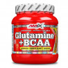 Glutamina + Bcaa (Aminoácidos) 300gr Frutas Bosque - Amix Glutamina + Bcaa (Aminoácidos) 300gr Frutas Bosque - Amix