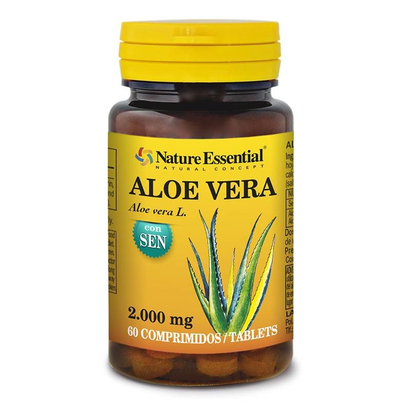 Aloe Vera Con Sen 2000mg 60comp