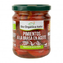 Pimiento Brasa Aceite 190g - Bio Organica Italia