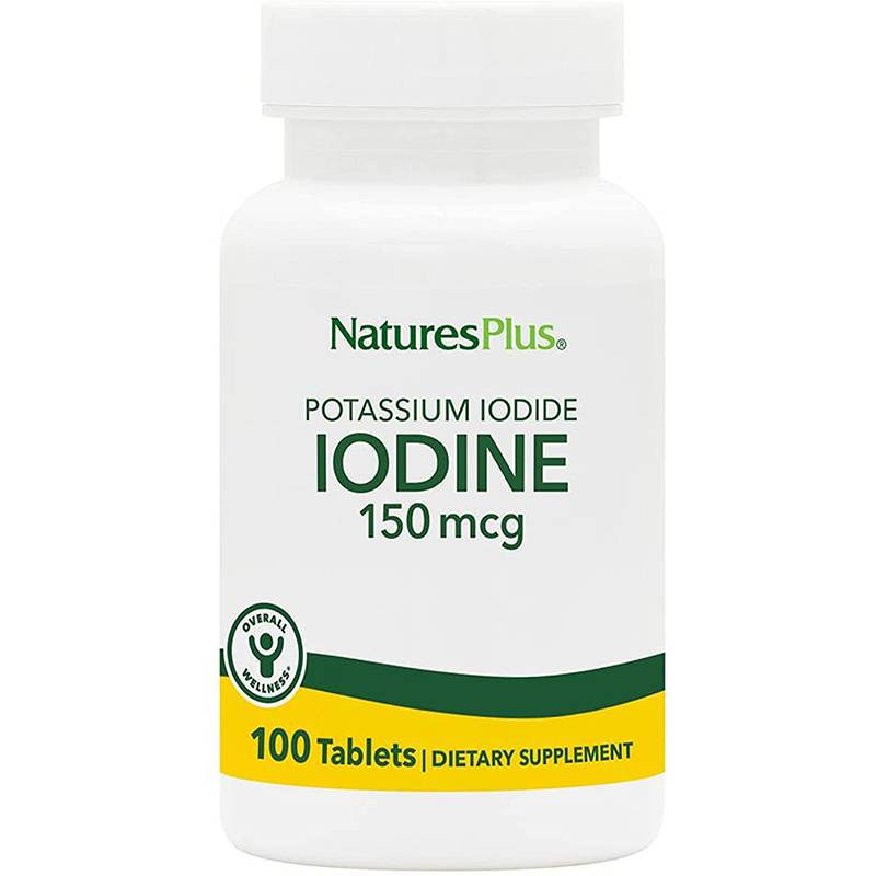 Iodine (Yoduro De Potasio)  100comp 150mcg