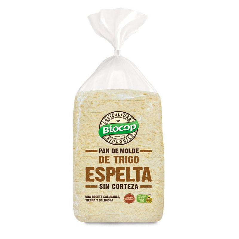Pan Molde Trigo Espelta Sin Corteza 300g - Biocop