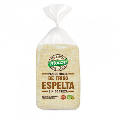 Pan Molde Trigo Espelta Sin Corteza 300g - Biocop Pan Molde Trigo Espelta Sin Corteza 300g - Biocop