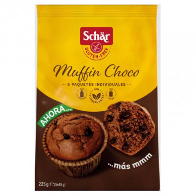 Muffin Chocolate (4 X 65g) 260g - Schar Muffin Chocolate (4 X 65g) 260g - Schar