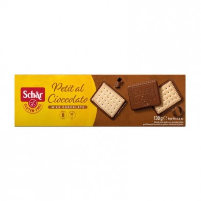 Petit Al Cioccolato 130g - Schar Petit Al Cioccolato 130g - Schar