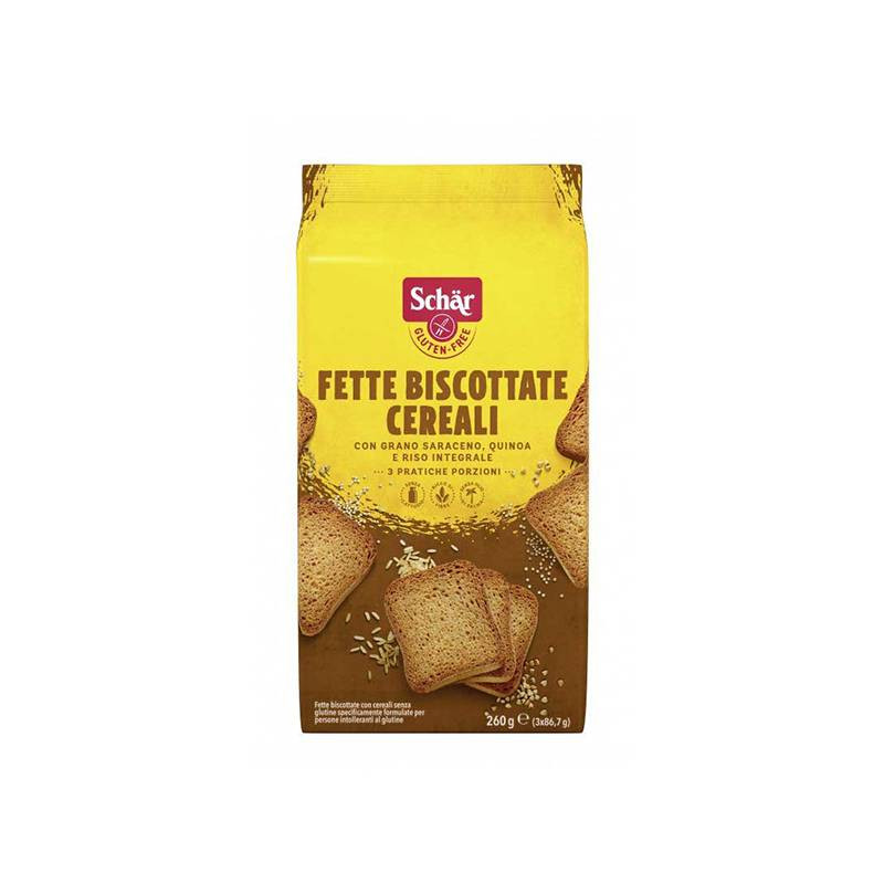 Fette Biscottate Cereali 3x83g - Schar