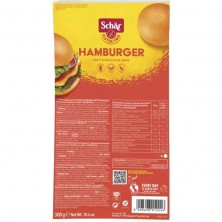 Pan Hamburguesa 300g 4ud - Schar