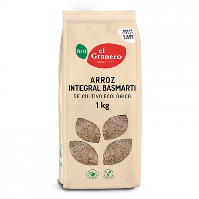 Arroz Integral Basmati Bio 1kg Arroz Integral Basmati Bio 1kg
