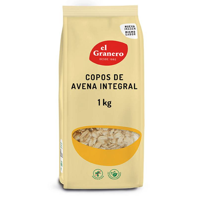 Copos De Avena Integral 1kg