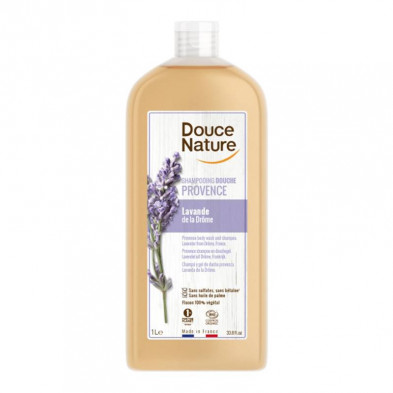Champu Gel Ducha Lavanda 1l - Douce Nature Champu Gel Ducha Lavanda 1l - Douce Nature