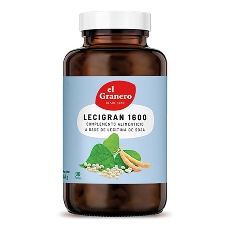 Lecigran 1600 (Lecitina De Soja) 1600mg 90per