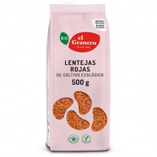 Lentejas Rojas Bio 500g