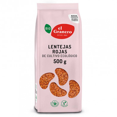 Lentejas Rojas Bio 500g Lentejas Rojas Bio 500g