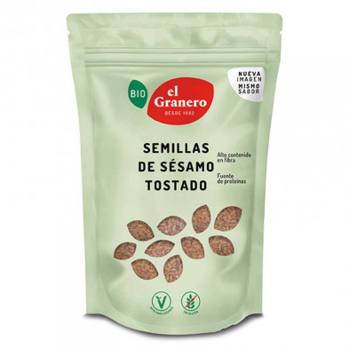 Semillas De Sesamo Tostado Bio 450g Semillas De Sesamo Tostado Bio 450g