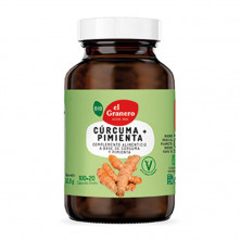 Curcuma + Pimienta Bio 440mg 100+20cap