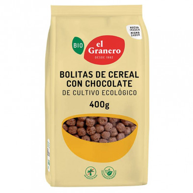 Bolitas De Cereales Con Chocolate Bio 400g Bolitas De Cereales Con Chocolate Bio 400g