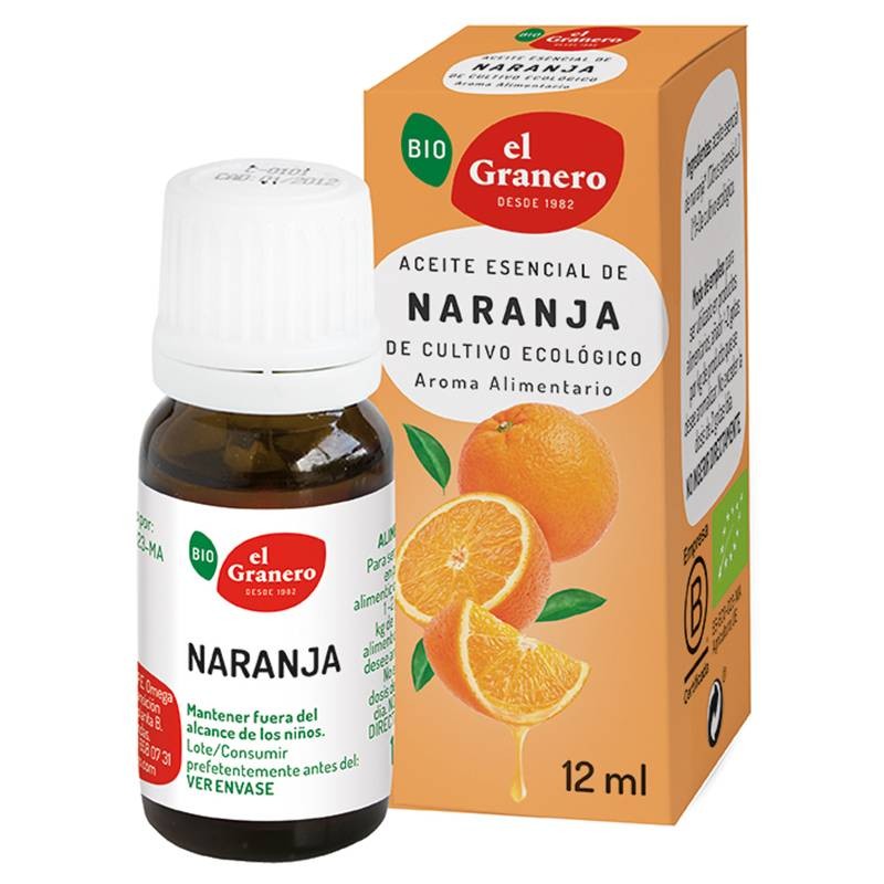 Aceite Esencial De Naranja Bio 12ml