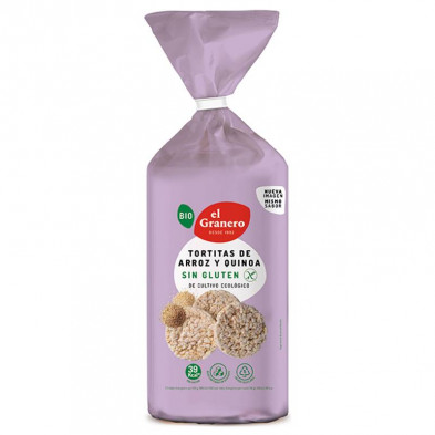 Tortitas De Arroz Y Quinoa Bio 120g Tortitas De Arroz Y Quinoa Bio 120g