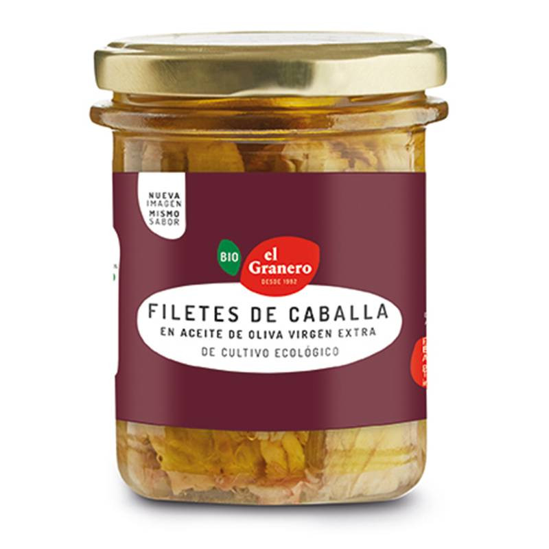 Filetes De Caballa Bio 195g
