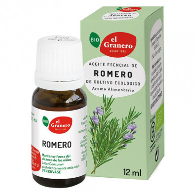 Aceite Esencial De Romero Bio 12ml Aceite Esencial De Romero Bio 12ml