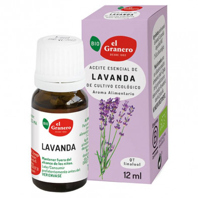 Aceite Esencial De Lavanda Bio 12ml Aceite Esencial De Lavanda Bio 12ml