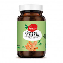 Curcuma + Pimienta Bio 440mg 60cap