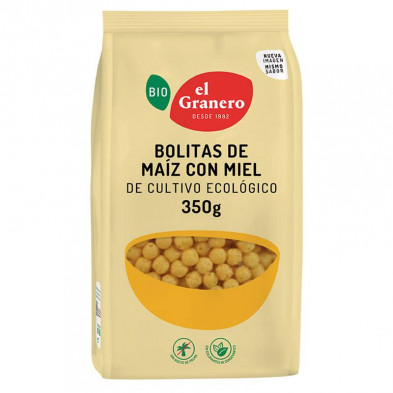 Bolitas De Maiz Con Miel Bio 400g Bolitas De Maiz Con Miel Bio 400g