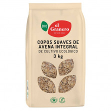 Copos Suaves De Avena Integral Bio 3kg