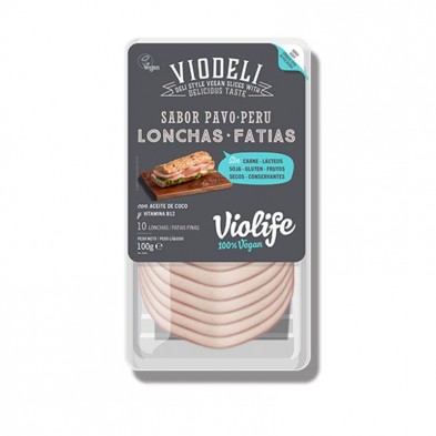 Lonchas Vegetales Viodeli Pavo 100g Lonchas Vegetales Viodeli Pavo 100g