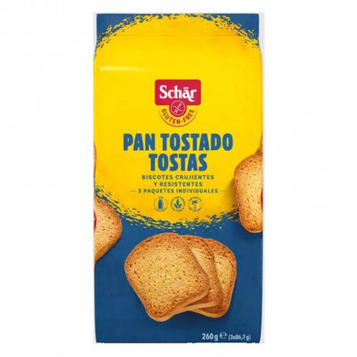 Pan Tostado 260g - Schar Pan Tostado 260g - Schar