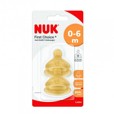 Tetina Fc+ 0-6 S Latex (2 Uds) Tetina Fc+ 0-6 S Latex (2 Uds)