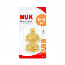 Tetina Fc+  0-6 M Latex (2 Uds)