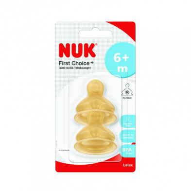 Tetina Fc+ 6-18 M Latex (2 Uds) Tetina Fc+ 6-18 M Latex (2 Uds)