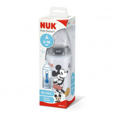 Biberon Mickey Fc+  Pp Tc 6-18 Silicona Rojo 300 ML