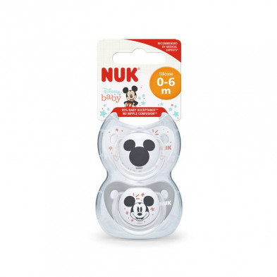 Chupete Mickey 0-6 Silicona (1 Ud) Chupete Mickey 0-6 Silicona (1 Ud)