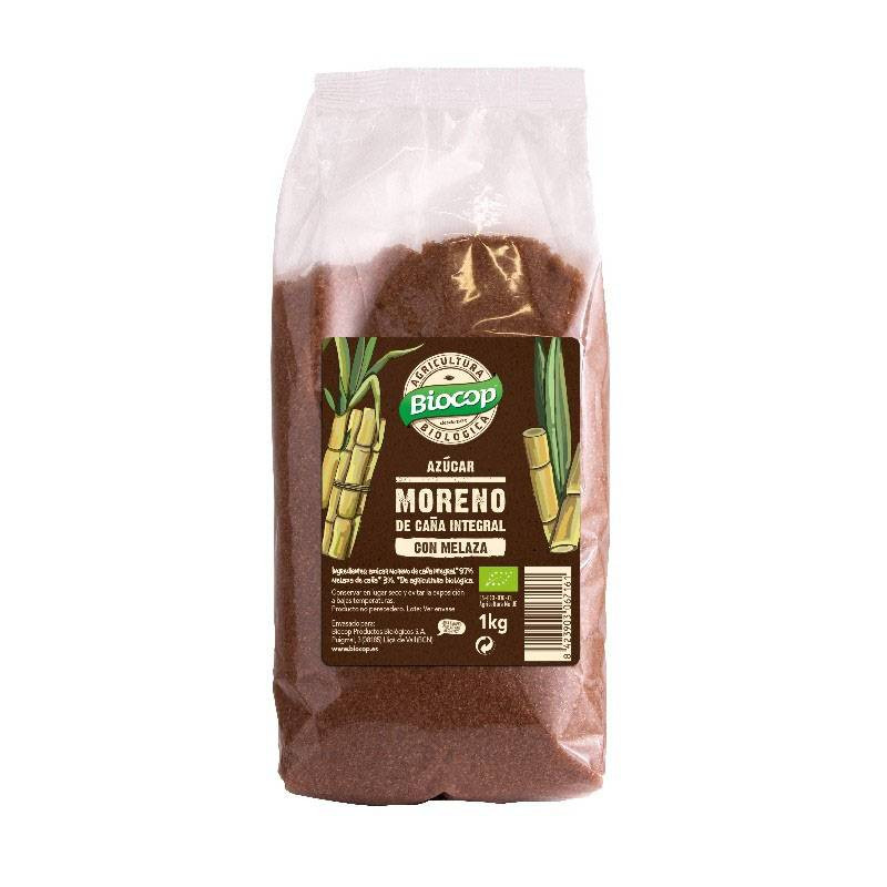 Azúcar Moreno Caña Integral Melaza 1kg - Biocop