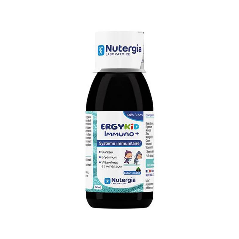 Ergykid Bienestar Sabor Grosella Negra 150 ml - Nutergia