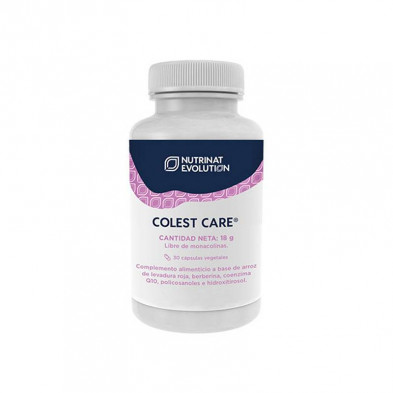 Colest Care 30 vcap - Nutrinat Evolution Colest Care 30 vcap - Nutrinat Evolution