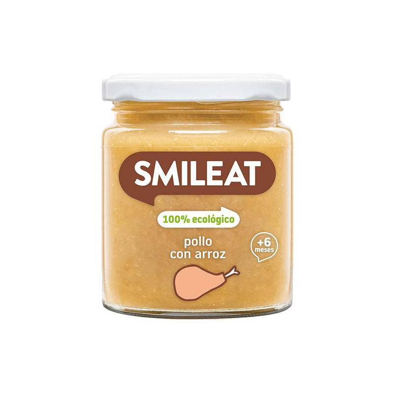 Tarrito De Pollo Con Arroz 230 Gr. - Smileat