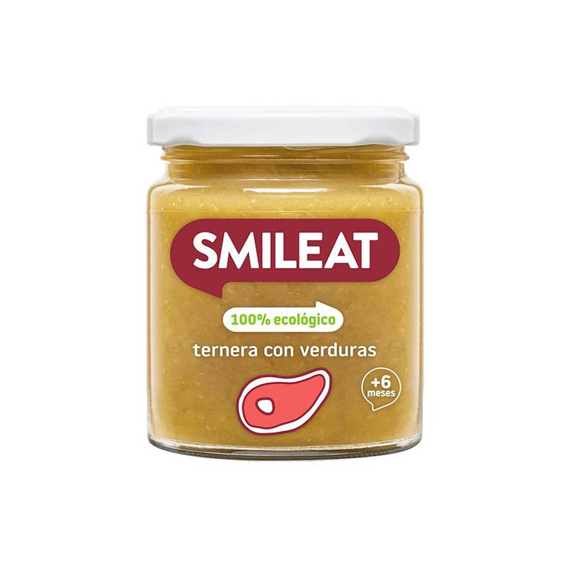 Tarrito De Ternera Con Verduras 230 Gr. - Smileat