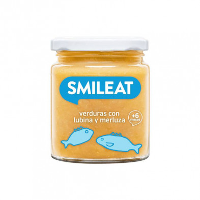 Tarrito De Verduras Con Lubina Y Merluza 230 Gr. - Smileat Tarrito De Verduras Con Lubina Y Merluza 230 Gr. - Smileat