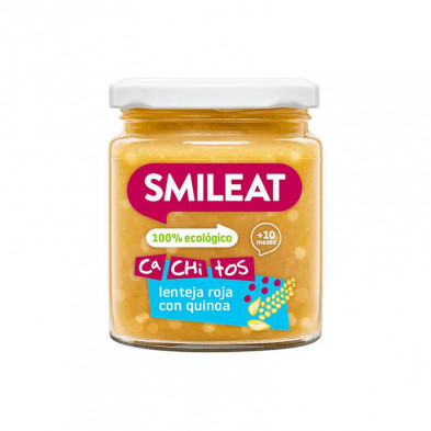 Tarrito Con Cachitos De Lentejas Con Quinoa 230G - Smileat Tarrito Con Cachitos De Lentejas Con Quinoa 230G - Smileat