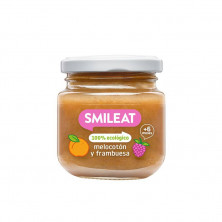 Tarrito De Frambuesa Y Melocoton 130 Gr. - Smileat