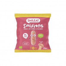 Smilitos Gusanitos De Fresa Y Platano 25gr - Smileat