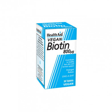 Biotina 1000mg 30comp - Healthaid Biotina 1000mg 30comp - Healthaid