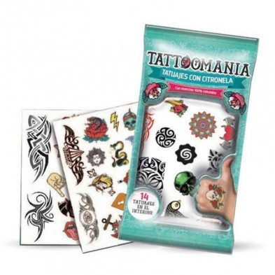 Tatuajes Con Citronela Sobre 14ud - Vaza Tatuajes Con Citronela Sobre 14ud - Vaza