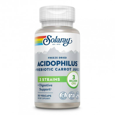 Acidophilus Plus 30cap - Solaray Acidophilus Plus 30cap - Solaray